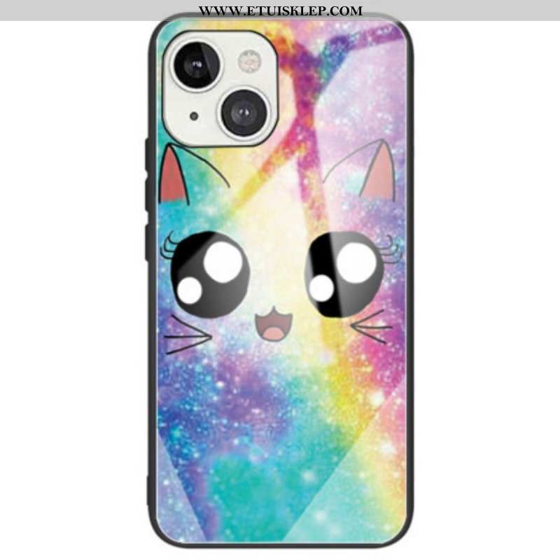 Futerały do iPhone 14 Szkło Hartowane Deco Cat